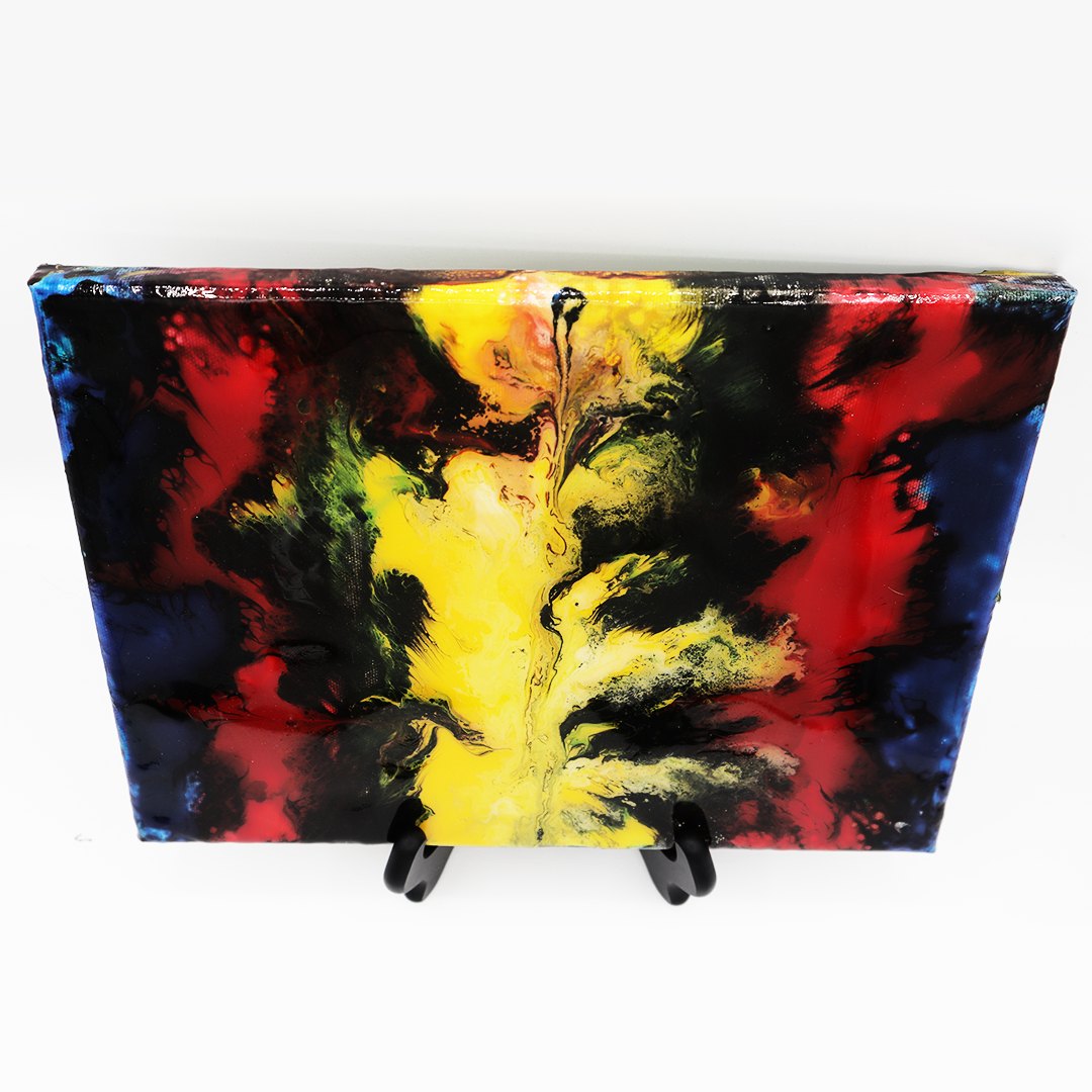 Abstract painting Refraction