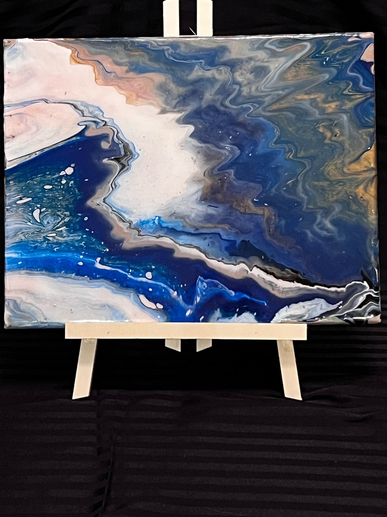 Abstract painting from the studio