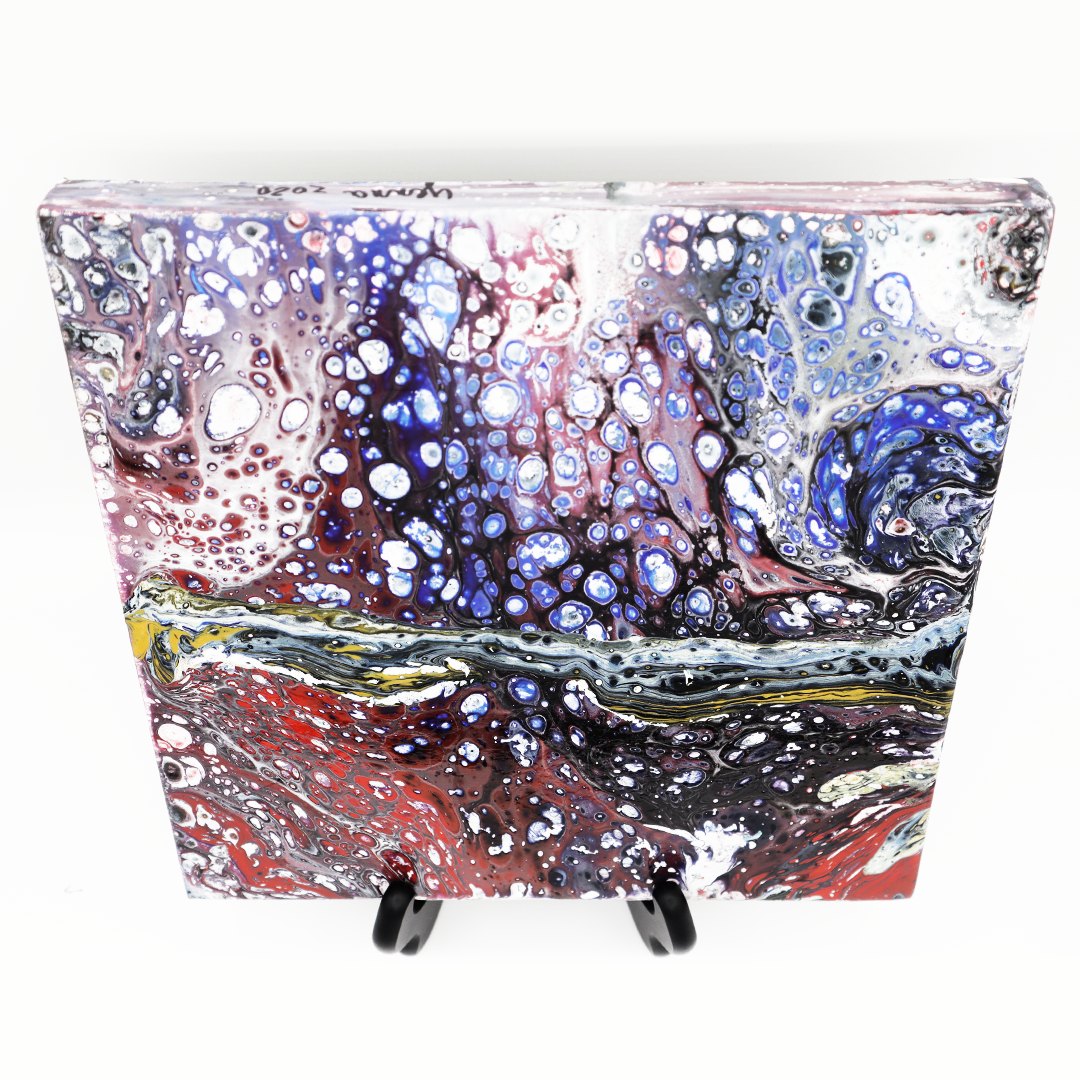 Turbulance, abstract painting